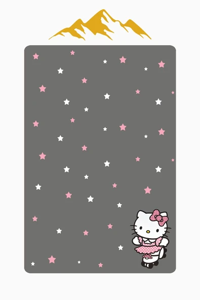 Parlak Kadife Kumaş Dijital Baskı Dot Kaymaz Tabanlı Çocuk ve Genç Odası Halısı H0595 RENKLİ 140 X 200 - Resim 3