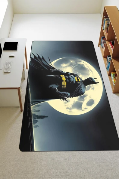 Parlak Kadife Kumaş Dijital Baskı Dot Kaymaz Tabanlı Çocuk ve Genç Odası Halısı H0570 RENKLİ 180 X 280 ürün görseli