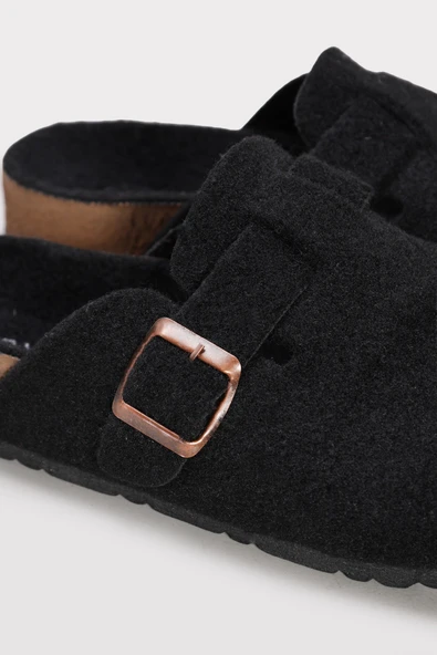 Kadın Ortopedik Taban Rahat Günlük Sabo Terlik 935ZA701 - Resim 7