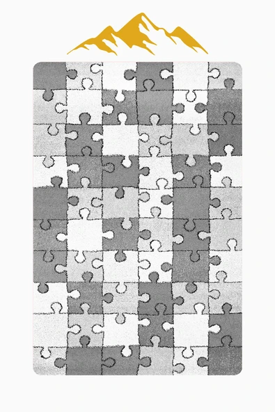 Parlak Kadife Kumaş Dijital Baskı Dot Kaymaz Tabanlı Çocuk ve Genç Odası Halısı H1137 RENKLİ 120 X 180 - Resim 3