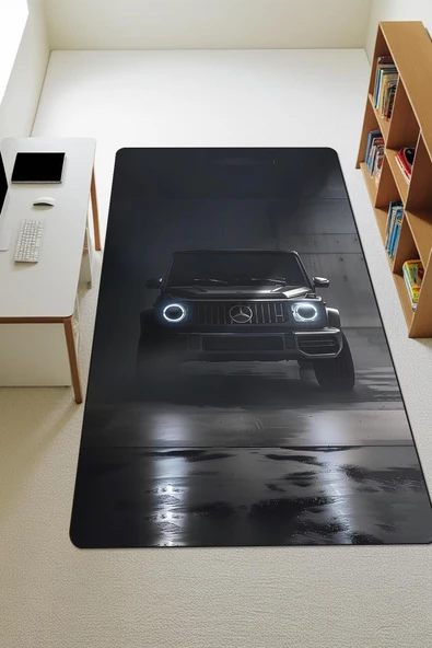 Parlak Kadife Kumaş Dijital Baskı Dot Kaymaz Tabanlı Çocuk ve Genç Odası Halısı H0673 RENKLİ 140 X 200 ürün görseli