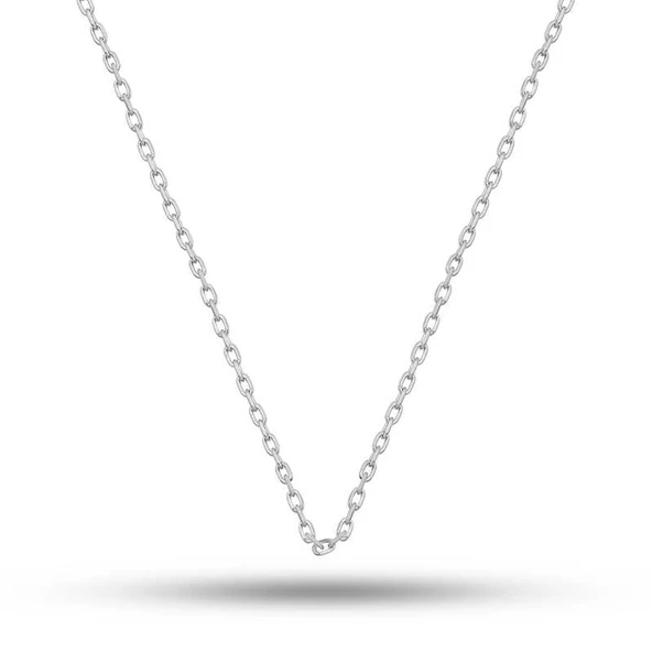 Gümüş 0.40 Mikron 45 Cm Forse Zincir ürün görseli 1