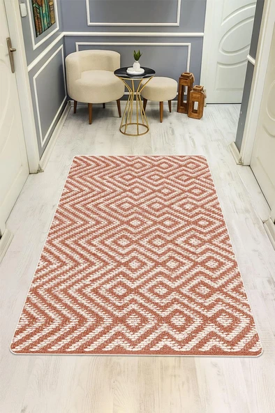 Parlak Parlak Kadife Kumaş Dijital Baskı Etnik Desenli Dot Kaymaz Tabanlı Halı Kumaş Dijital Baskı Dot Kaymaz Tabanlı Mutfak Halısı H0003 RENKLİ 80 X 300 ürün görseli 1