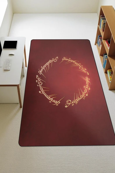 Parlak Kadife Kumaş Dijital Baskı Dot Kaymaz Tabanlı Çocuk ve Genç Odası Halısı H0541 RENKLİ 100 X 200 ürün görseli