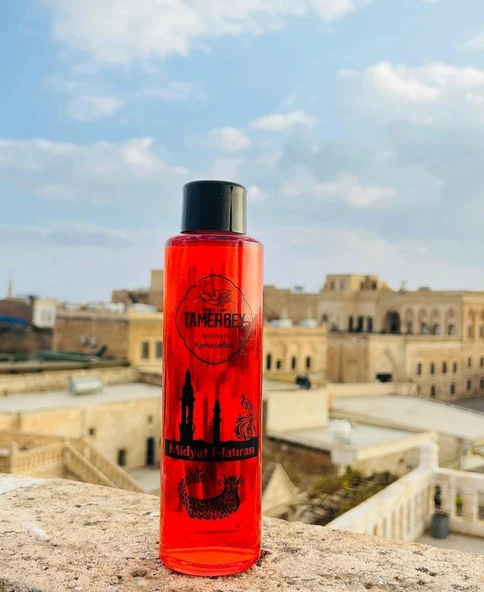 TAMERBEY KIRMIZI NAR ÇİÇEĞİ KOLONYASI CAM ŞİŞE 400 ML - Resim 3