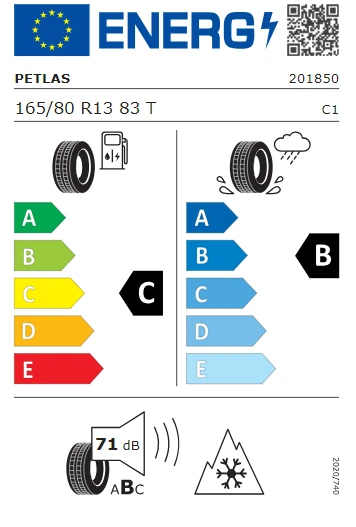 Petlas Snowmaster 2 165/80 R13 83T Kış Lastiği - 2025 - Resim 2