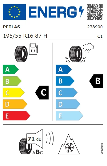 Petlas Snowmaster 2 195/55 R16 87H Kış Lastiği - 2025 - Resim 3
