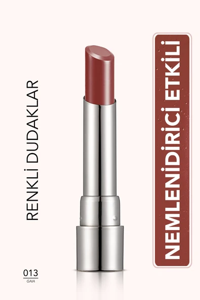 FLORMAR Nemlendirici Parlak Ruj- Sheer Up Lipstick - 013 Gaia - 8682536012119 ürün görseli