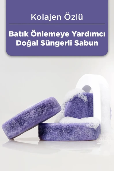 LA CİRE Kolajen Özlü Doğal Süngerli Sabun - Resim 2