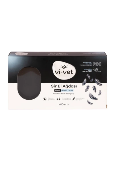 Vİ-VET Vi Vet Folyo Kalıp Sir Ağda Siyah 400 gr ürün görseli