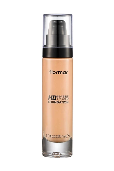 FLORMAR Fondöten Invisible Cover Hd Foundation No: 50 ürün görseli