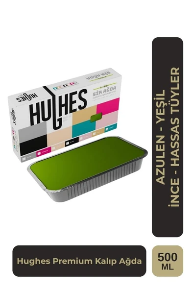 Hughes Profesyonel Kalıp Ağda 500 Ml Azulen Yeşil ürün görseli 1