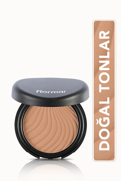 FLORMAR İnce Dokulu Doğal Mat Görünüm Veren Kapatıcı Kompakt Pudra - Compact Powder - 093 - 8690604400935 ürün görseli