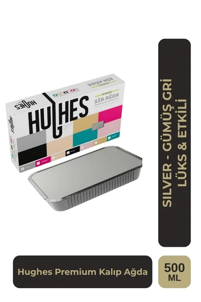 Hughes Profesyonel Kalıp Ağda 500 Ml Silver Gümüş ürün görseli