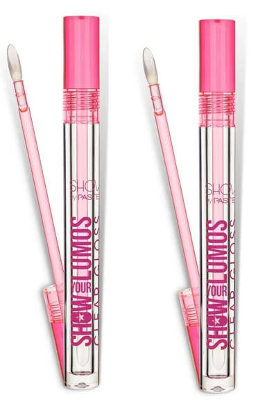 SHOW BY PASTEL Show Your Lumos Clear Gloss - Dudak Parlatıcısı X 2 ADET ürün görseli 1