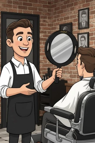 Point Kuaför Salonu Ense Aynası EA-EVA-0405 - Resim 3