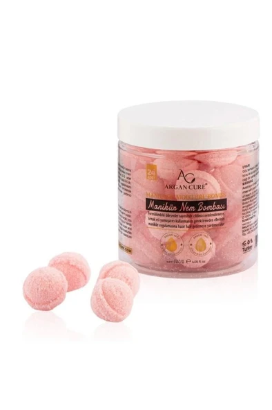 Argan Cure Argan ve Badem Yağlı Manikür Nem Bombası 24'lü Paket Pembe ürün görseli 1