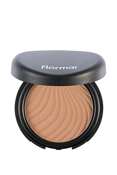 FLORMAR İnce Dokulu Doğal Mat Görünüm Veren Kapatıcı Kompakt Pudra - Compact Powder - 093 - 8690604400935 - Resim 2