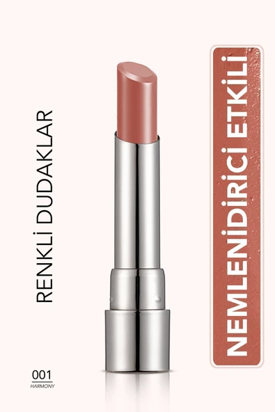 FLORMAR Nemlendirici Parlak Ruj (Nude) - Sheer Up Sls. - 001 Harmony - 8682536011990 ürün görseli