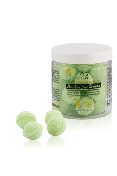 Argan Cure Argan ve Badem Yağlı Manikür Nem Bombası 24'lü Paket Yeşil ürün görseli 1