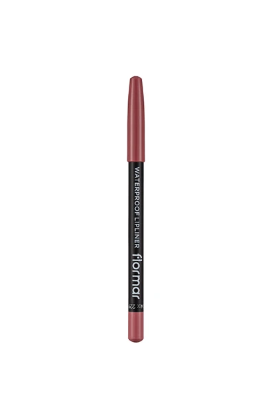 FLORMAR Suya Dayanıklı Dudak Kalemi (PEMBE) - Waterproof Lipliner - 229 Tender Cream - 8690604111299 - Resim 4