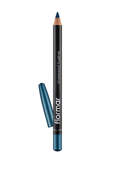 FLORMAR Suya Dayanıklı Göz Kalemi - Mavi Waterproof - Resim 2