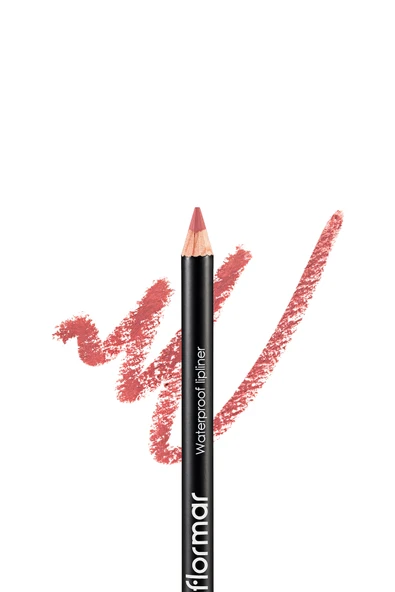 FLORMAR Suya Dayanıklı Dudak Kalemi (PEMBE) - Waterproof Lipliner - 229 Tender Cream - 8690604111299 - Resim 3