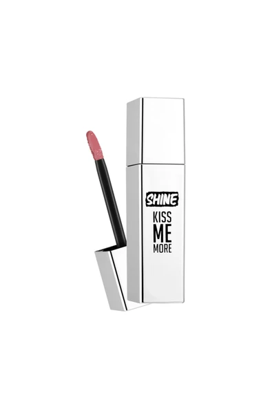 FLORMAR Ruj Shine Kiss Me More Dudak Dövmesi Flormar 07 Pinky Touch, 3,5 ml ürün görseli