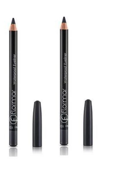 FLORMAR Suya Dayanaklı Göz Kalemi - 102 - Gri Waterproof X 2 Adet ürün görseli 1