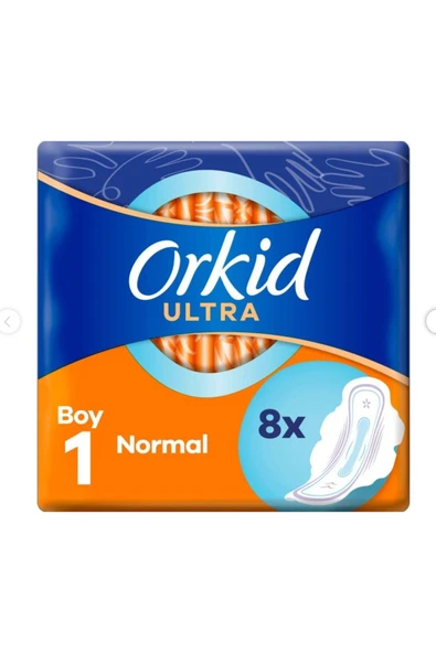 ORKİD Ultra Extra Normal Tekli Paket No: 1 8'li 8001841114767 ürün görseli 1