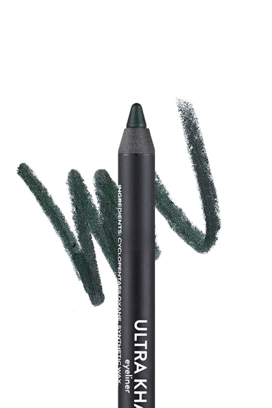 FLORMAR Haki Eyeliner - Ultra Eyeliner 020 Haki 8690604547241 - Resim 3