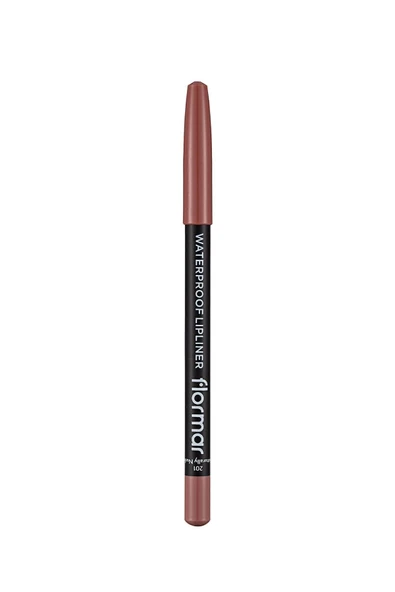 FLORMAR Suya Dayanıklı Dudak Kalemi - Waterproof Lipliner (Nude) - 201 NTRLLY NUDE - 8690604111015 - Resim 3