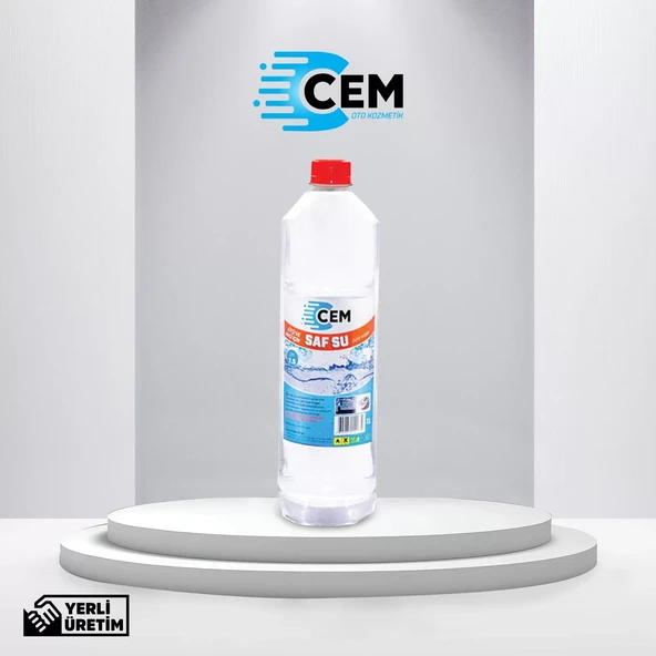 CEM CAR CARE Saf Su Ütü ve Akü Suyu 1 LT (Üretim Yılı 2024) - Resim 2