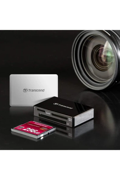 Transcend Rdf8 Usb 3.0/3.1 Gen1 All-in-1 Multy Memory Kart Okuyucu Ts-rdf8k2 - Resim 2