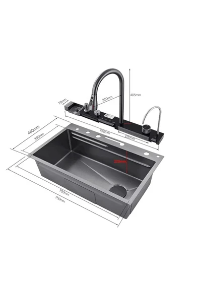 Larens Elektronik Akıllı Eviye (4 mm) - Resim 7
