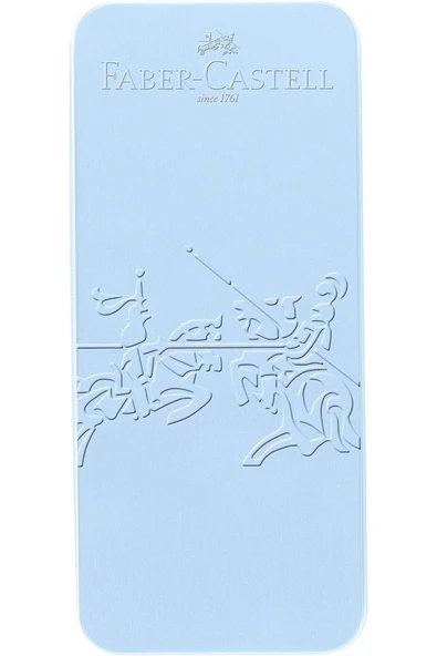 Grip 2011 Hediye Seti Gök Mavisi Metal Kutu Dolma Kalem Ve Tükenmez Kalem Yedek Kartuş - Resim 2