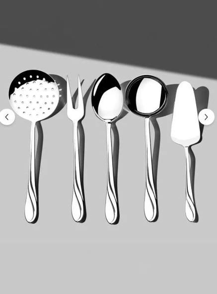 Nehir Safir Sade 5 Parça Servis Takımı-26008 ürün görseli