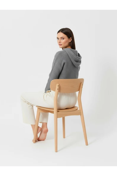 Bravie Düz Paça Eşofman Altı Bej 3011 - 4