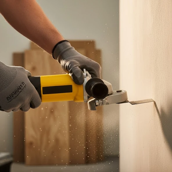 Çok Amaçlı Kesme Zımparalama Aparatı M14 Uyumlu 115 mm Spiral Adaptör 13 Parça - Resim 4