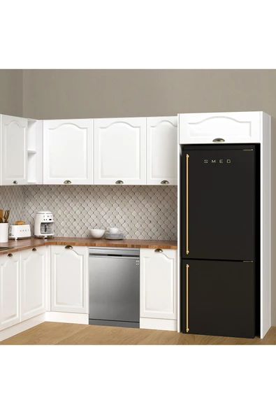 200 CM %100 MDF Greena White Köşe Modülü - Resim 4