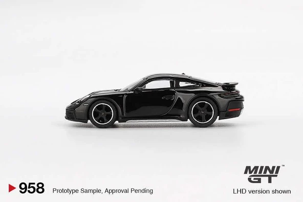 Mini GT 958 Porsche 911 Dakar Black 1/64 Model Araba - Resim 2