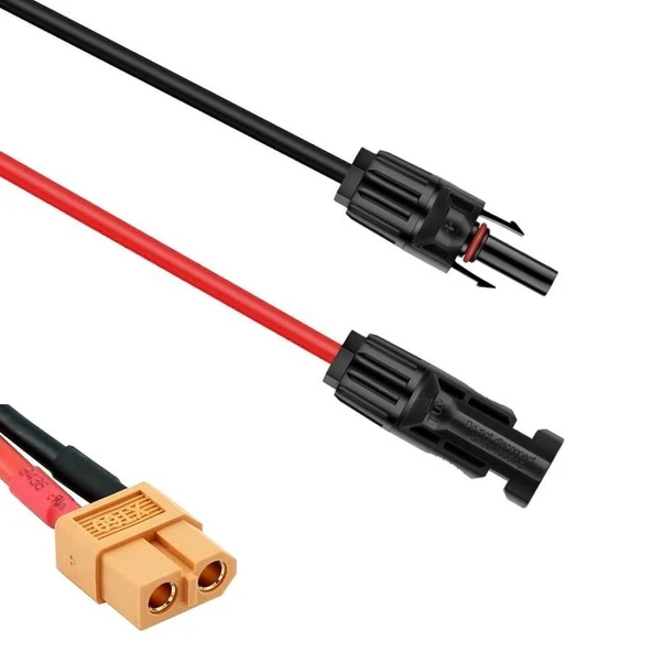 Mc4-xt90 Dişi Solar Kablosu 10 metre 6 mm ürün görseli