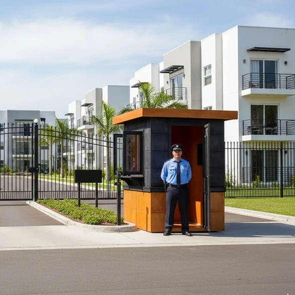 MANDU Ahşap Güvenlik Kulübesi (Güvenlik Kabini) - Resim 6