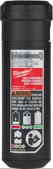 Milwaukee Redlithium Usb Power Bank Usb 3.0 AH 4932493335 - Resim 5