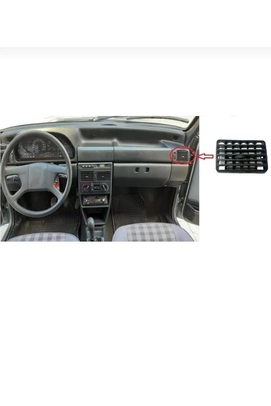 UNO YAN HAVALANDIRMA IZGARASI DİFİZÖR SAĞ 26928-181501680 - Resim 2