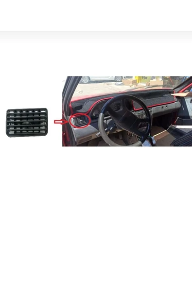 UNO YAN HAVALANDIRMA IZGARASI DİFİZÖR SOL-26929-181507880 - Resim 2