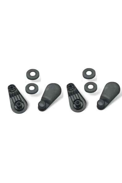 TOFAŞ DOĞAN KARTAL ŞAHİN CAM AÇMA KOLU PLASTİK SİYAH 4 ADET 85004083 TECHPARTS ürün görseli 1