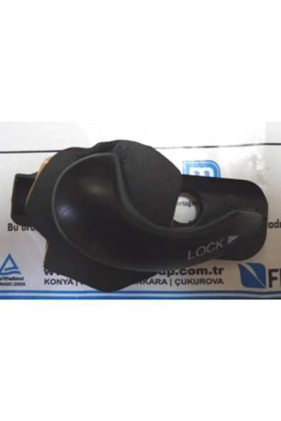 Fiat Palio 97/02 Uyumlu Ön Kapı İç Açma Kolu Sol Siyah (Bfn) ürün görseli 1