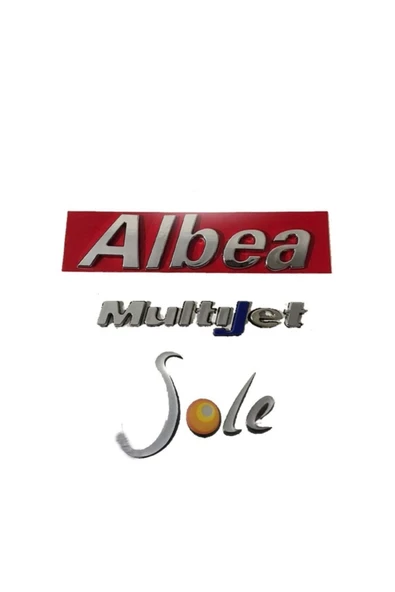 Fiat Albea Multijet Sole Bagaj Yazısıwa Uyumlu ürün görseli 1