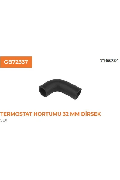 TERMOSTAT HORTUMU 32 MM DİRSEK DKS SLX 7765734 ürün görseli 1